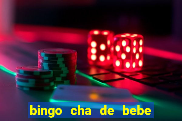 bingo cha de bebe cartelas para imprimir